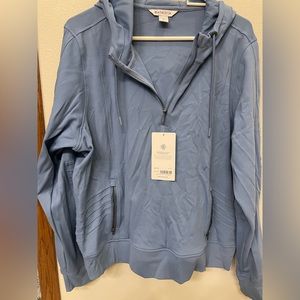 Athleta Venice Moto Hoodie
